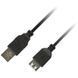 Кабель Piko USB - USB V 2.0 (M/F), 3 м, Black (1283126474118) [603749], фото 3