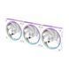 Корпусний вентилятор Zalman ZM-DF120R ARGB, 120мм, 800-2300rpm, 4pin, PWM, 3pin+5VARGB, 34,5dBa, POGO pin, Magnetic, Reversed, білий (ZM-DF120RWHITE) [113940], фото 4