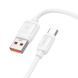 Кабель HOCO X115 Surpass 100W fast charging data cable Type-C White (6942007651981) [806389], фото 1