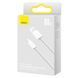 Кабель Baseus Dynamic Series Fast Charging Data Cable USB to Type-C 100W 2m White (CALD000702) [805217], фото 2