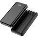 Універсальна мобільна батарея Forever TB-411 ALLin1 USB-C + Lightning + microUSB 10000mAh Black (1283126565083) [603428], фото 4