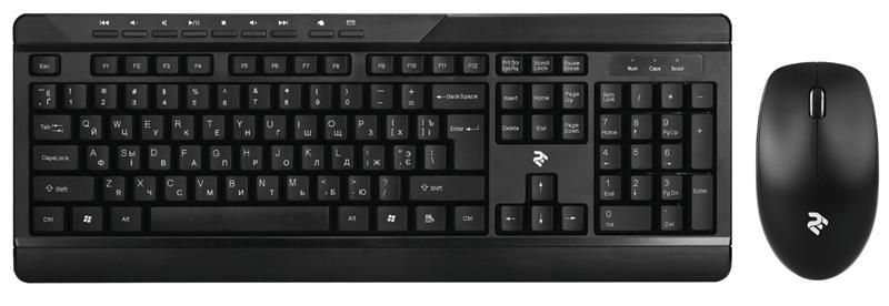 Комплект клавіатура та миша 2E MK410 WL (2E-MK410MWB)