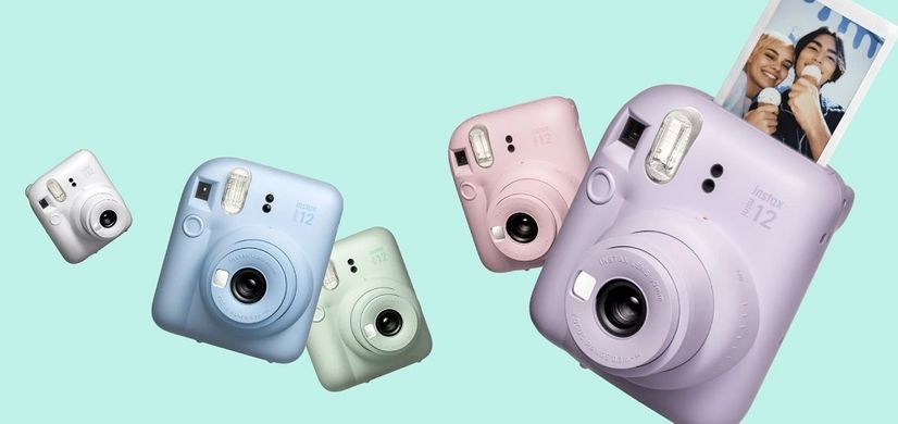 Фотокамера миттєвого друку INSTAX Mini 12 PURPLE (16806133) [107628]