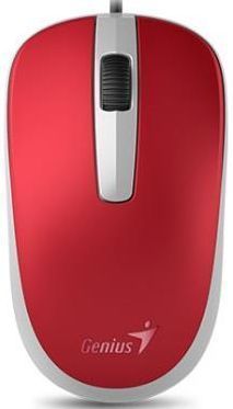 Миша Genius DX-120, USB-A, червоний (31010105104) [103915]