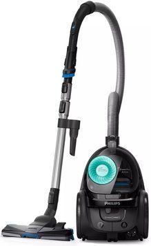 Пилосос Philips контейнерний 5000 Series, 900Вт, конт пил -1,5л, НЕРА, чорний (FC9550/09) [105596]