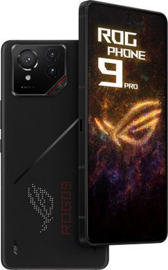 Смартфон ASUS ROG Phone 9 Pro (AI2501) 6.78" 16/512ГБ, 2SIM, 5800мА&bull;год, чорний (90AI00S3-M000R0) [101301]