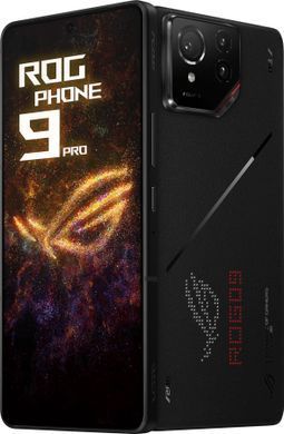 Смартфон ASUS ROG Phone 9 Pro (AI2501) 6.78" 16/512ГБ, 2SIM, 5800мА&bull;год, чорний (90AI00S3-M000R0) [101301]