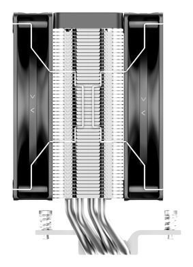 Система охолодження для комп'ютерного процесора DELTA A40 ELITE BK DUAL FAN OCYPUS (DELTA-A40-BK2NNWN00X-GL) [502916]