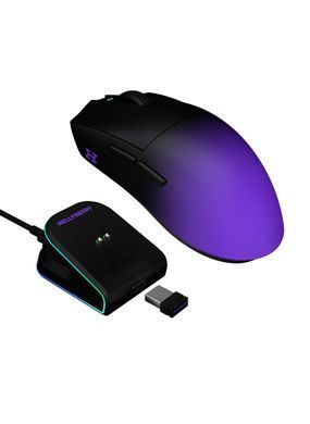 Миша бездротова Hator Hellyberry HM47 Pro Wireless Black/Violet Gradient (HM47PRO_black_violet) [619291]