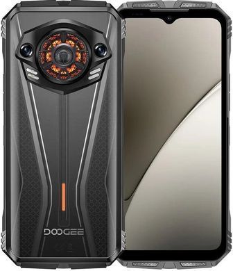 Смартфон Doogee S PUNK Pro 6.58" 8/512ГБ, 2SIM, 10800мА&bull;год, сірий (6923740247037) [111992]