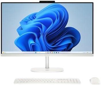 Комп'ютер персональний моноблок HP OmniStudio 27" FHD IPS, Intel 7-240H, 24GB, F512GB, UMA, WiFi, кл+м, DOS, білий (D6QM8EA) [114589]