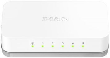 Комутатор D-Link 5xFE, Некерований (GO-SW-5E) [105130]