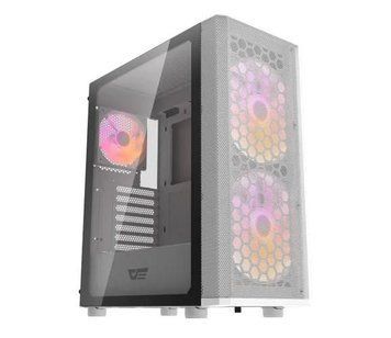 Корпус для комп'ютера DARK FLASH DK360 ATX без блока живлення, білий (DK360 WHITE) [503291]