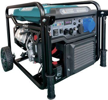 Генератор газобензиновий інверторний Konner&Sohnen KS 6500iEG, LPG 230В, 6.0/6.5кВт, електростартер, 46кг (KS6500IEG) [114565]