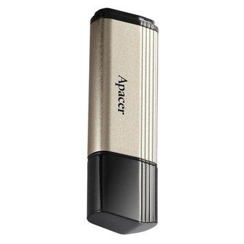 Флеш-накопичувач USB3.2 64GB Apacer AH353 Gold (AP64GAH353C-1) [610296]