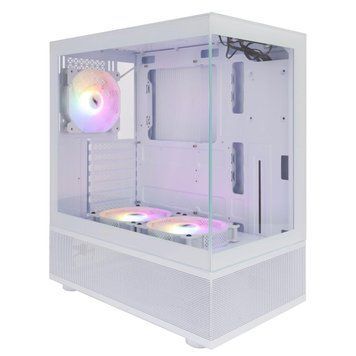 Корпус 1stPlayer White без БЖ (Mi7-A-WH-2F7R-W-1F7-W) [608770]