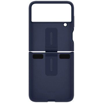 Чохол-накладка Samsung Silicone Cover with Ring для Samsung Galaxy Flip 4 SM-F721 Navy Blue (EF-PF721TNEGUA) [602884]