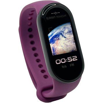 Силіконовий ремінець BeCover для Xiaomi Mi Smart Band 9 Purple (711952) [604987]