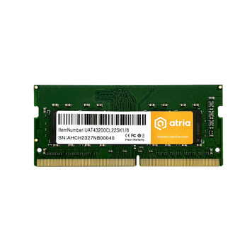 Оперативна пам'ять ATRIA (UAT43200CL22SK1/8) [301439]