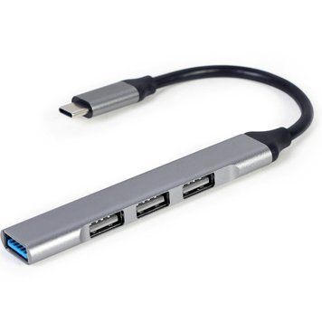 USB-хаб Gembird USB Type-C 4-в-1 (UHB-CM-U3P1U2P3-03) [609359]