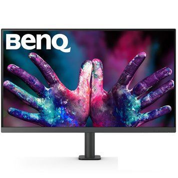 Монітор TFT 31.5" BenQ PD3205UA, IPS, 4K UHD, 99% sRGB, HDMI, DP, USB-С, USB-hub, HAS, колонки, темно- сірий (9H.LKGLA.TPE) [403330]