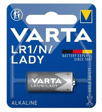 Батарейка Varta лужна LR1(910А, MN9100) блістер, 1 шт (04001101401) [113352]