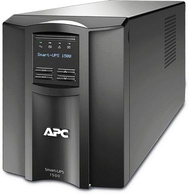 APC Джерело безперебійного живлення Smart-UPS 1500VA/1000W, LCD, USB, SmartConnect, 8xC13 (SMT1500IC)