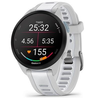 Смарт-годинник Garmin Forerunner 165 Music Mist Gray/Whitestone (010-02863-B1) [604523]