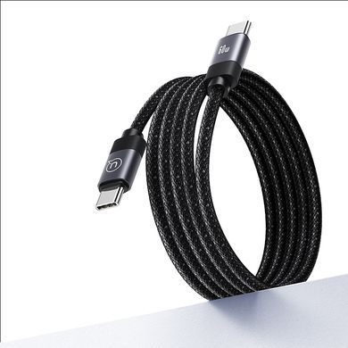 Кабель Usams US-SJ704 60W Magnetic Data Cable Type-C To Type-C-Rui Series 1m tarnish (SJ704USB01) [802438]