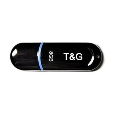 Флеш-накопичувач USB 8GB T&G 012 Classic Series Black (TG012-8GBBK) [607252]