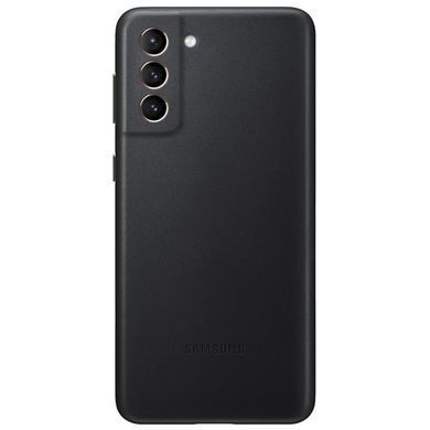 Чохол-накладка Samsung Leather Cover для Samsung Galaxy S21+ SM-G996 Black (EF-VG996LBEGRU) [601104]