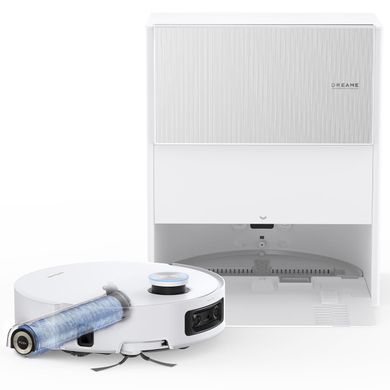Робот-пилосос Dreame Aqua 10 Ultra Roller Complete White (RLH71DE-1-wh) [614497]