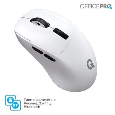 Миша бездротова OfficePro White (M398W) [615517]