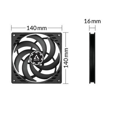 Корпусний вентилятор 140MM ARCTIC (ACFAN00268A) [501680]
