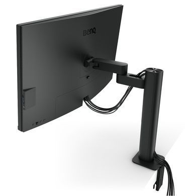 Монітор TFT 31.5" BenQ PD3205UA, IPS, 4K UHD, 99% sRGB, HDMI, DP, USB-С, USB-hub, HAS, колонки, темно- сірий (9H.LKGLA.TPE) [403330]