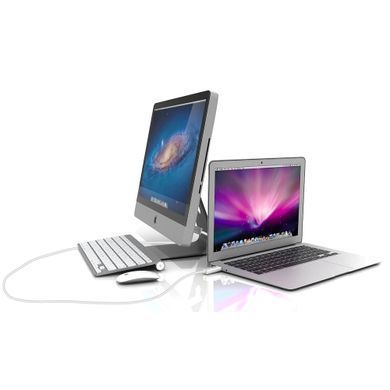 Адаптер J5create USB-A/USB-A (M/M), 1.8 м, White (JUC400-N) [618530]