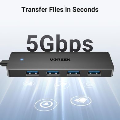 USB-хаб UGREEN 4-Port USB 3.0 Hub 1m (UGR-35574) [803348]