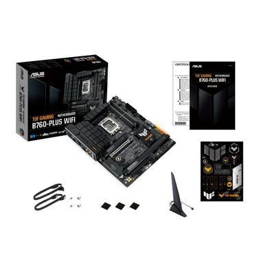 Материнcька плата ASUS TUF GAMING B760-PLUS WIFI s1700 B760 4xDDR5 M.2 HDMI DP Wi-Fi BT ATX (90MB1ER0-M1EAY0) [109112]