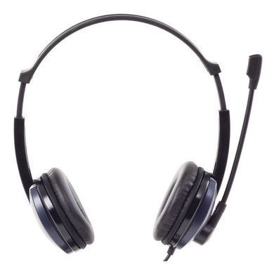 Гарнітура Microlab, 3,5мм, Blue-Black (K290) [401741]