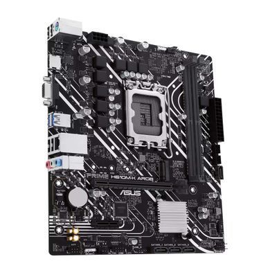 Материнcька плата ASUS PRIME H610M-K ARGB s1700 H610 2xDDR5 M.2 HDMI D-Sub mATX ARGB (90MB1G90-M0EAY0) [111928]