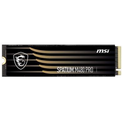 Твердотільний запам&rsquo;ятовувальний пристрій накопичувач (SSD) G4 M.2 NVME 2TB SPAT. M480 PRO MSI (S78-440Q600-P83) [501434]