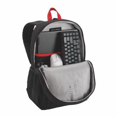 Рюкзак HyperX, Delta 16", чорний-червоний (8C524AA) [103483]