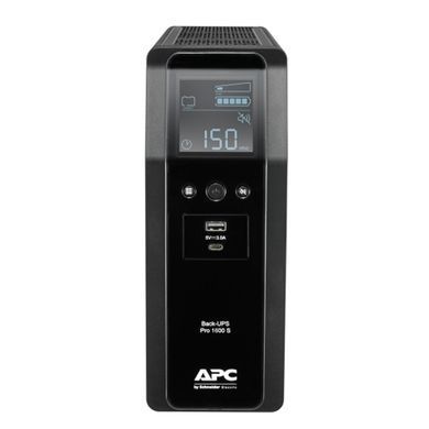 ДБЖ APC Back UPS Pro S 1600VA/720W, LCD, USB, 6+2 C13, (BR1600SI) [405142]