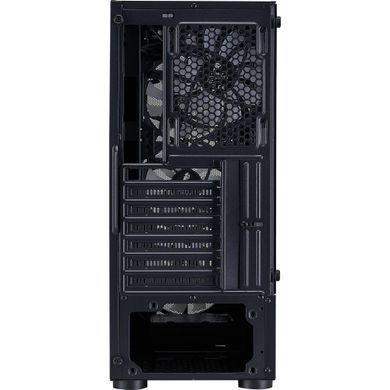 Корпус 1stPlayer Black без БЖ (D4-BK-4F1) [608782]