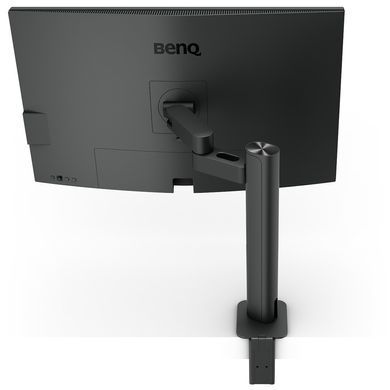 Монітор TFT 31.5" BenQ PD3205UA, IPS, 4K UHD, 99% sRGB, HDMI, DP, USB-С, USB-hub, HAS, колонки, темно- сірий (9H.LKGLA.TPE) [403330]