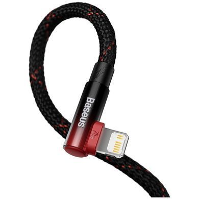 Кабель Baseus MVP 2 USB Type-C - Lightning (M/M), 20W, 2 м Black/Red (CAVP000320) [604340]
