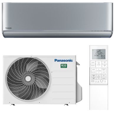 Кондиціонер Panasonic Etherea 35м2 інвертор 12000BTU 3.5кВт A+++/A+++ -20&deg;С Wi-Fi R32 сріблястий (CS-XZ35ZKEW/CU-Z35ZKE) [12768]