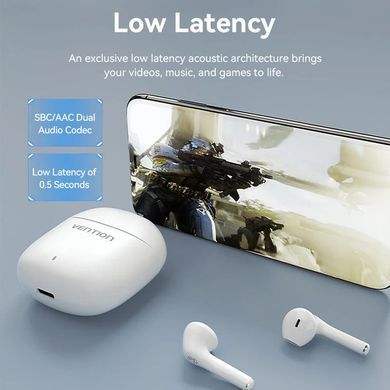 Навушники TWS Vention Elf Earbuds E02 White (NBGW0) [401951]