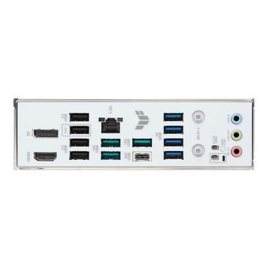 Материнcька плата ASUS TUF GAMING B850M-PLUS WIFI7 W sAM5 B850 4xDDR5 M.2 HDMI DP Wi-Fi BT mATX білий (90MB1MD0-M0EAY0) [111100]