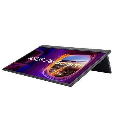 Монітор портативний Asus 17.3" ZenScreen MB17AHG HDMI, 2xUSB-C, Audio, IPS, 144Hz, sRGB 100%, AdaptiveSync, Cover (90LM08PG-B01170) [100889]